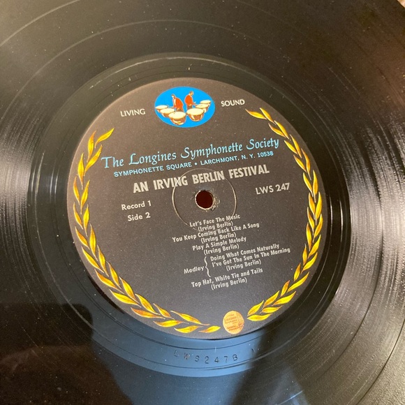 Irving Berlin - Music Composer Festival Record, Longines - Picture 11 of 11